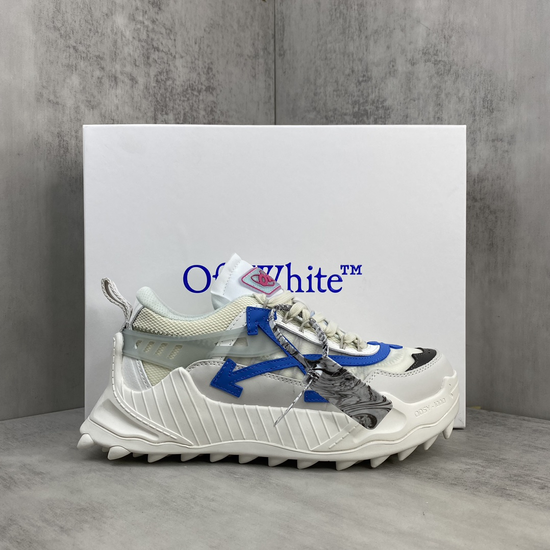 Off-White ODSY 1000 Trail Sneakers White/Blue