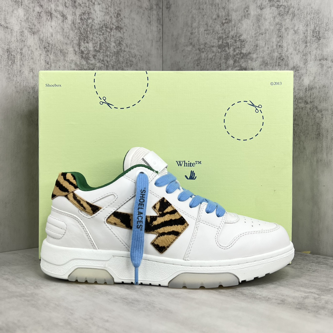 Off-White Low Top Sneakers Multicolor