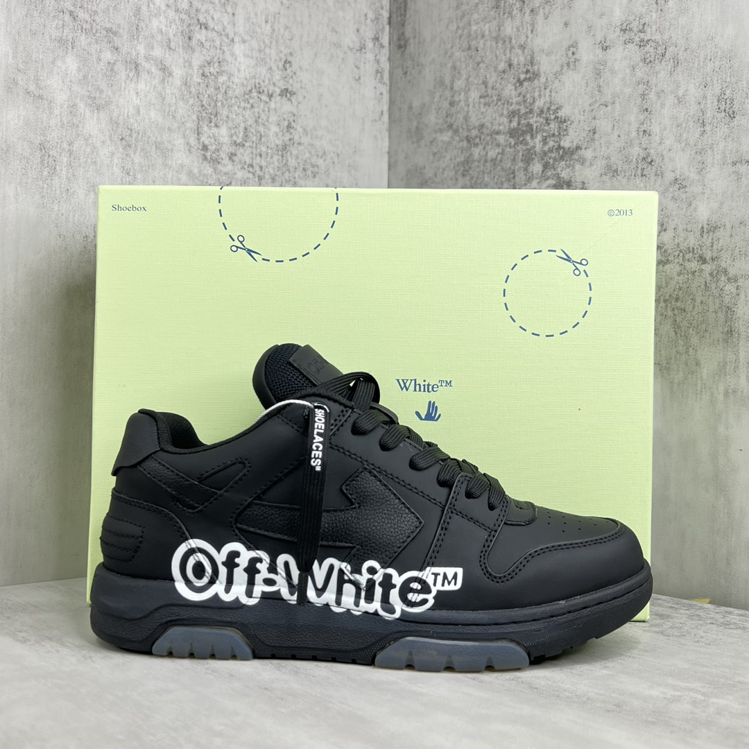 Off-White Low-Top Sneakers Black