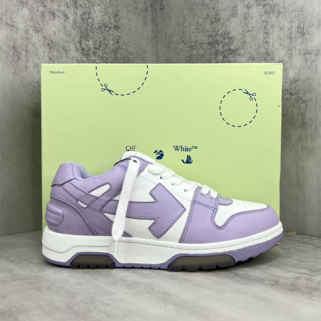 Off-White Low-Top Sneakers Purple