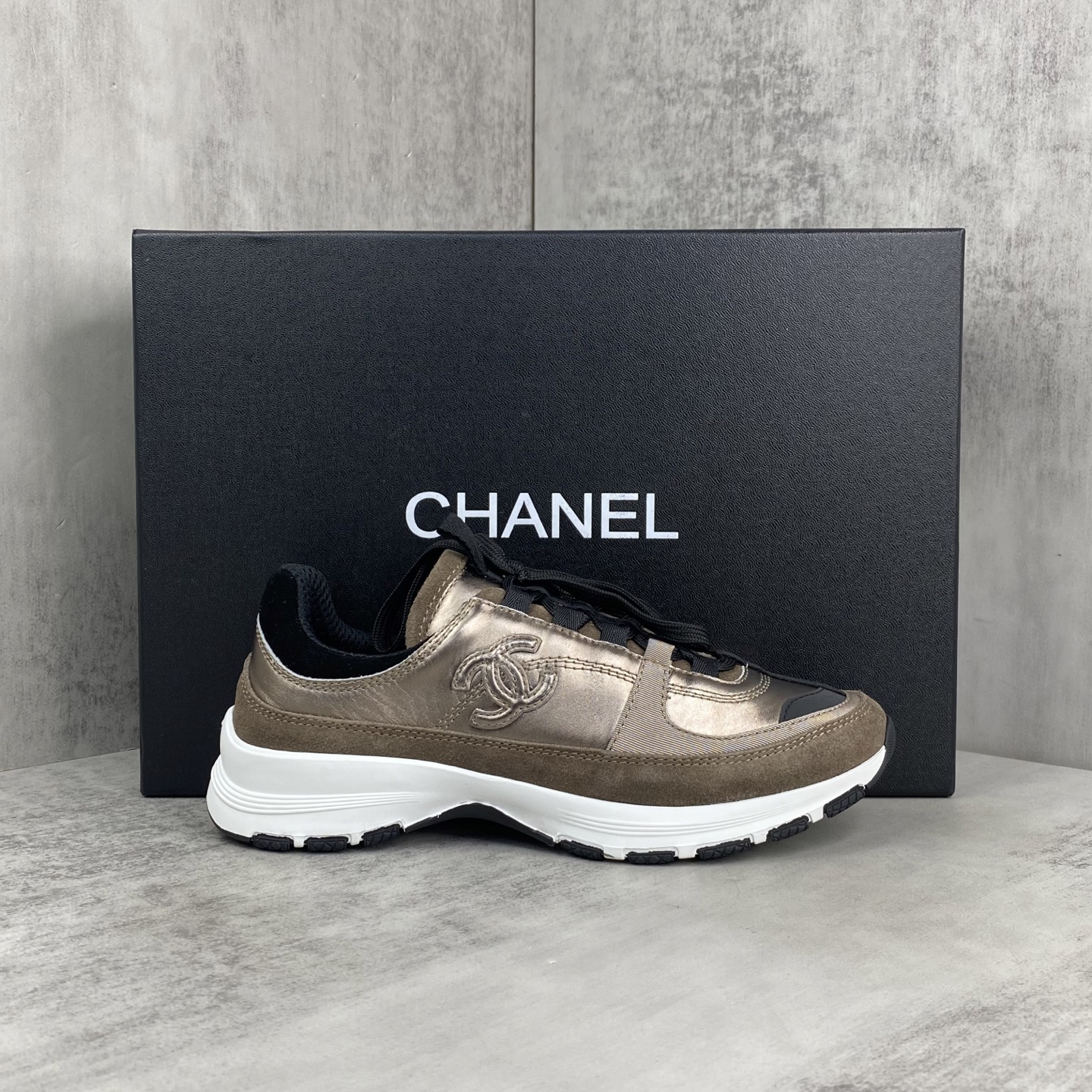 Chanel Chunky Sneakers Bronze