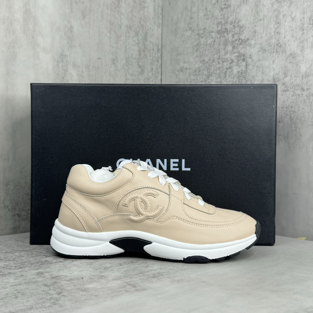 Chanel 24SS Chunky Sneakers Beige