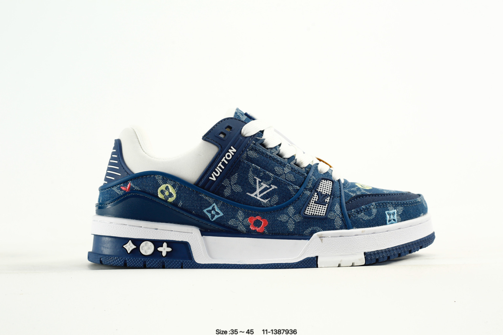 Louis Vuitton Trainer Low Sneakers Multicolor
