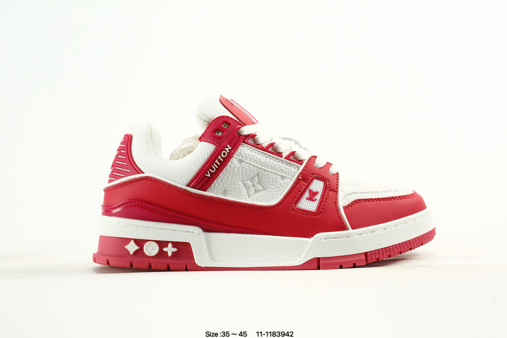 Louis Vuitton LV Skate Sneaker Red/White