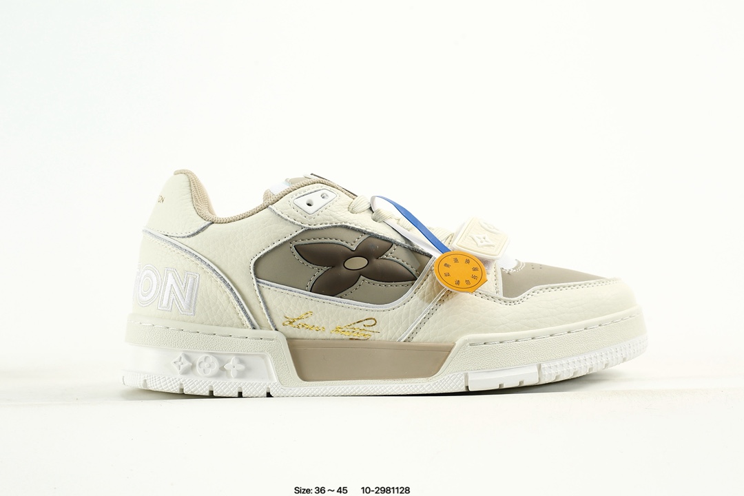 Louis Vuitton Trainer Low Sneaker Beige