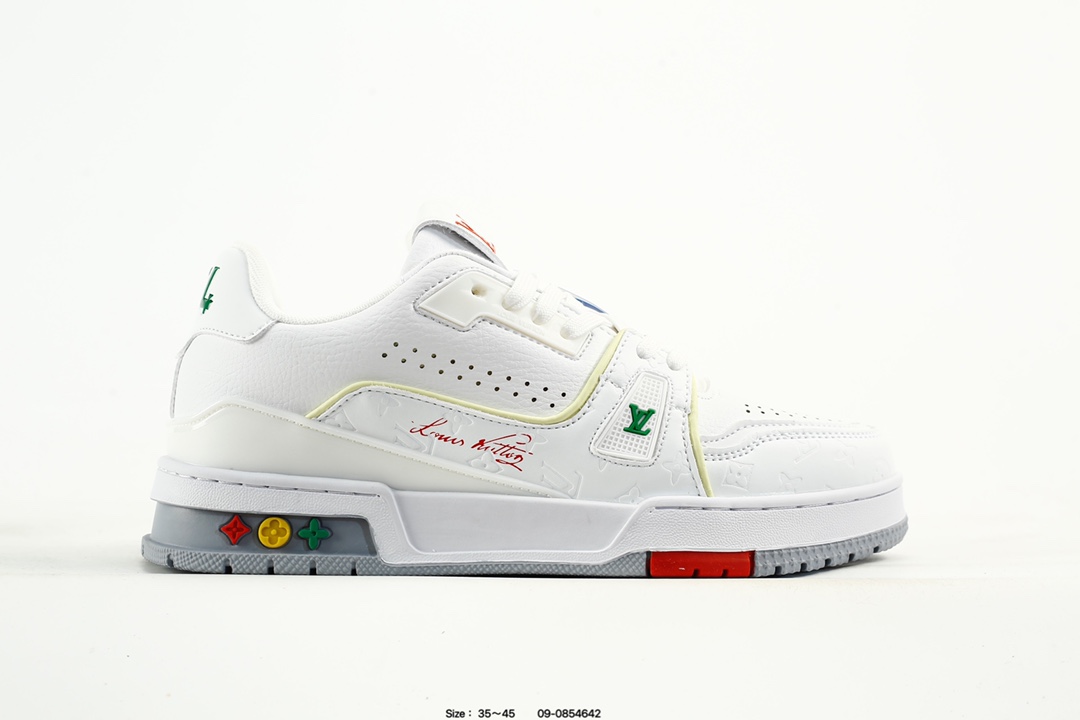 Louis Vuitton Trainer Low Sneakers Multi-Color