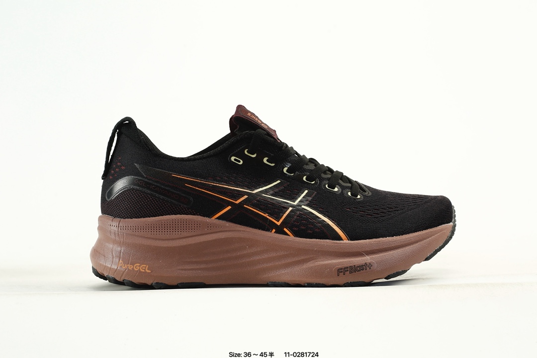 ASICS GEL-KAYANO 32 Running Shoes Black/Brown