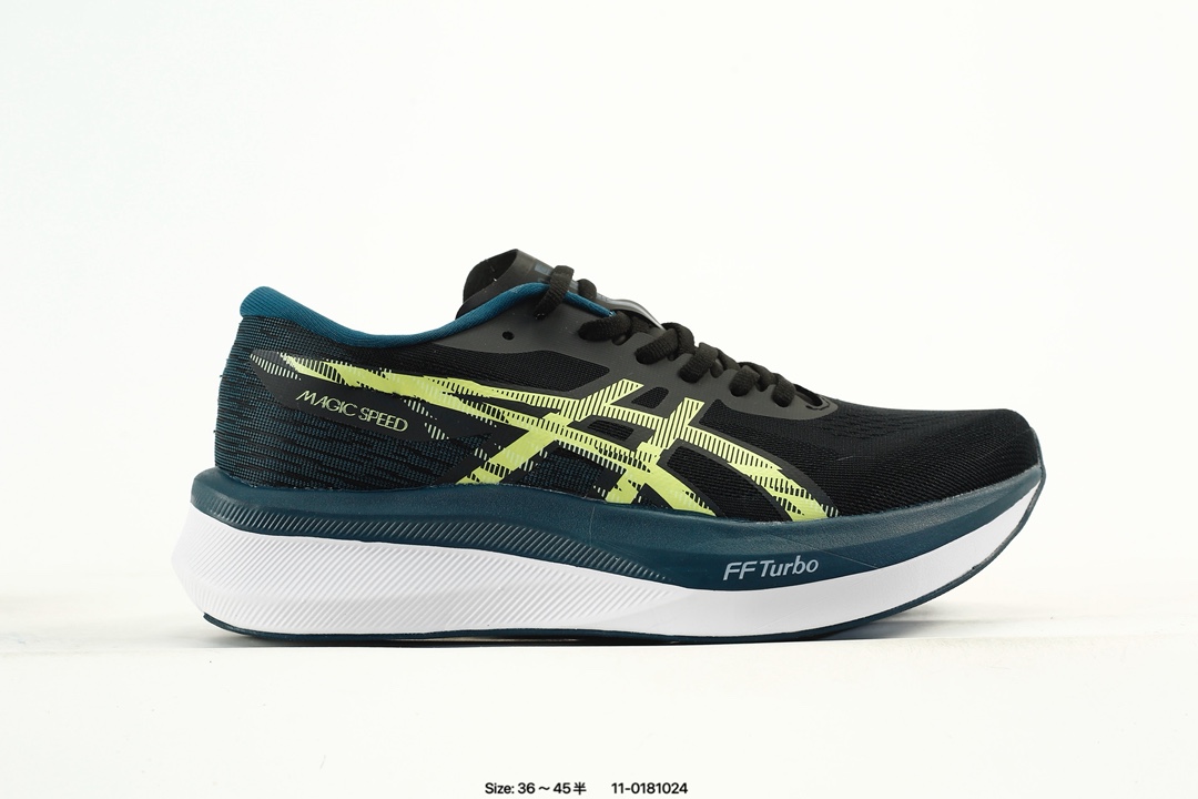 Asics Magic Speed 4 Running Shoes Black/Green