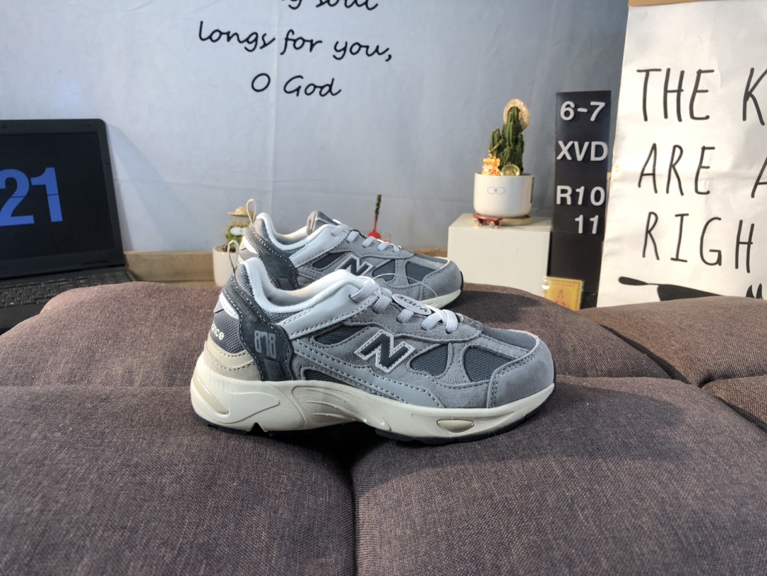 New Balance 878 Kids Sneakers Gray
