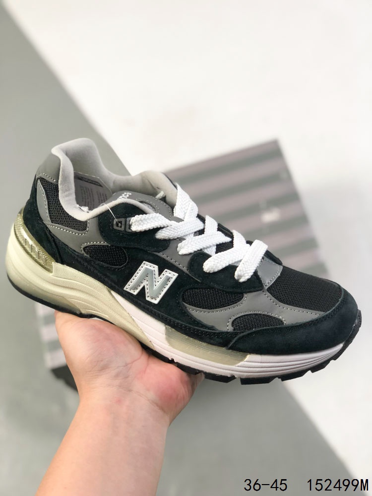 New Balance 992 Made in USA Sneakers Black/Gray