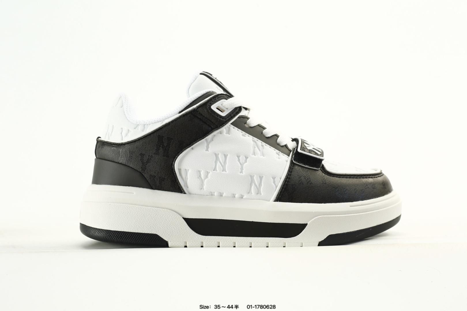 MLB NY Yankees Chunky Liner Sneakers Black/White