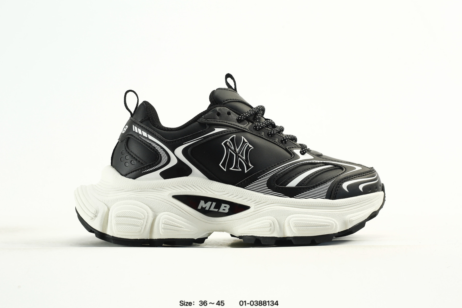 MLB Winner Chunky Dad Sneakers Black/White