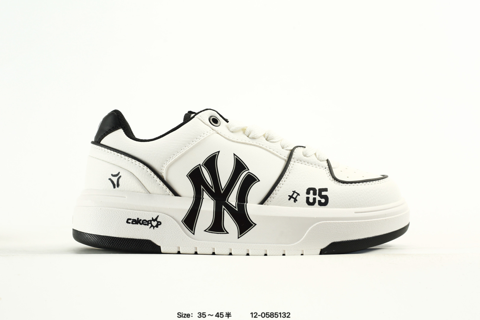MLB Big Ball Chunky A Sneakers White/Black
