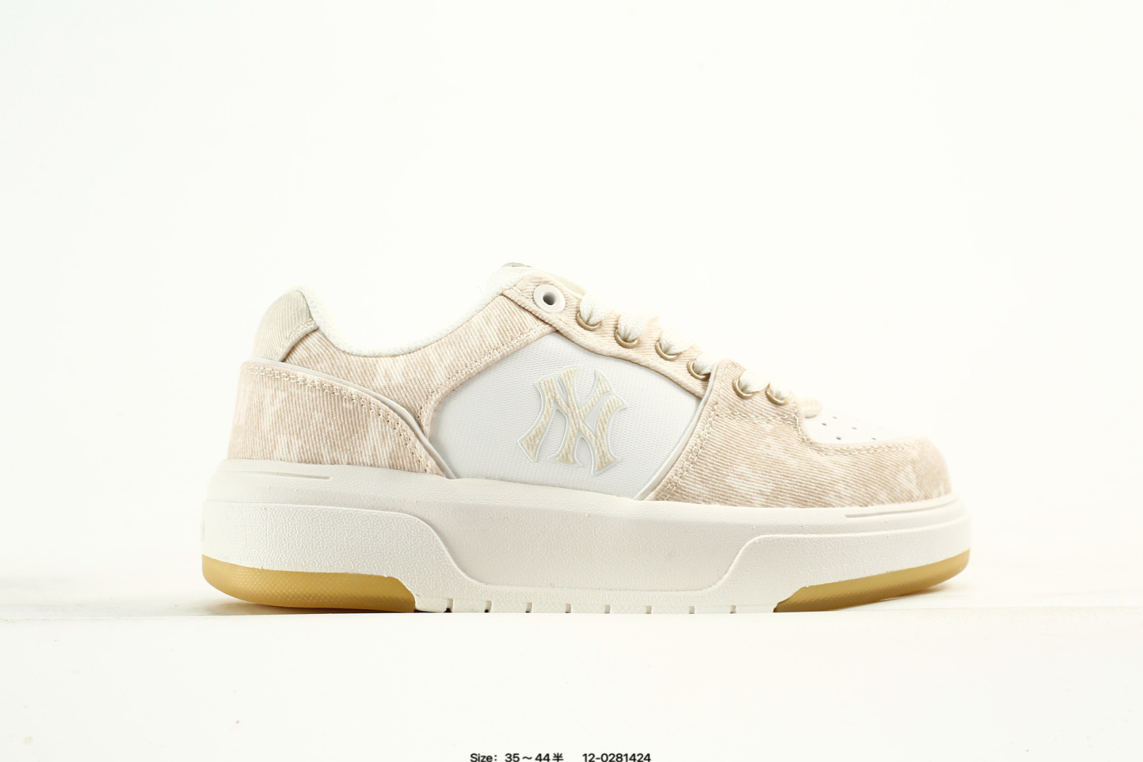 MLB Chunky Liner Denim Sneakers Multicolor