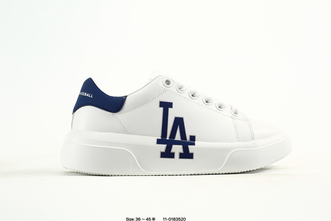 MLB LA Dodgers Chunky Classic Sneakers White/Navy