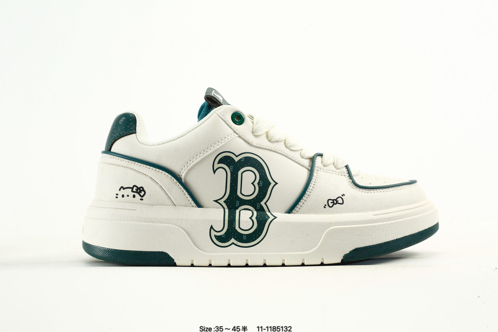 MLB Big Ball Chunky A Sneakers White/Green