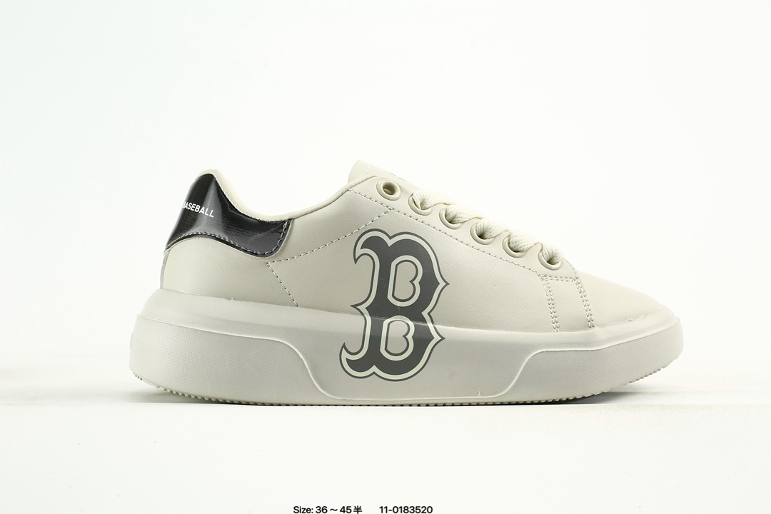 MLB LA Dodgers Platform Sneaker White/Blue