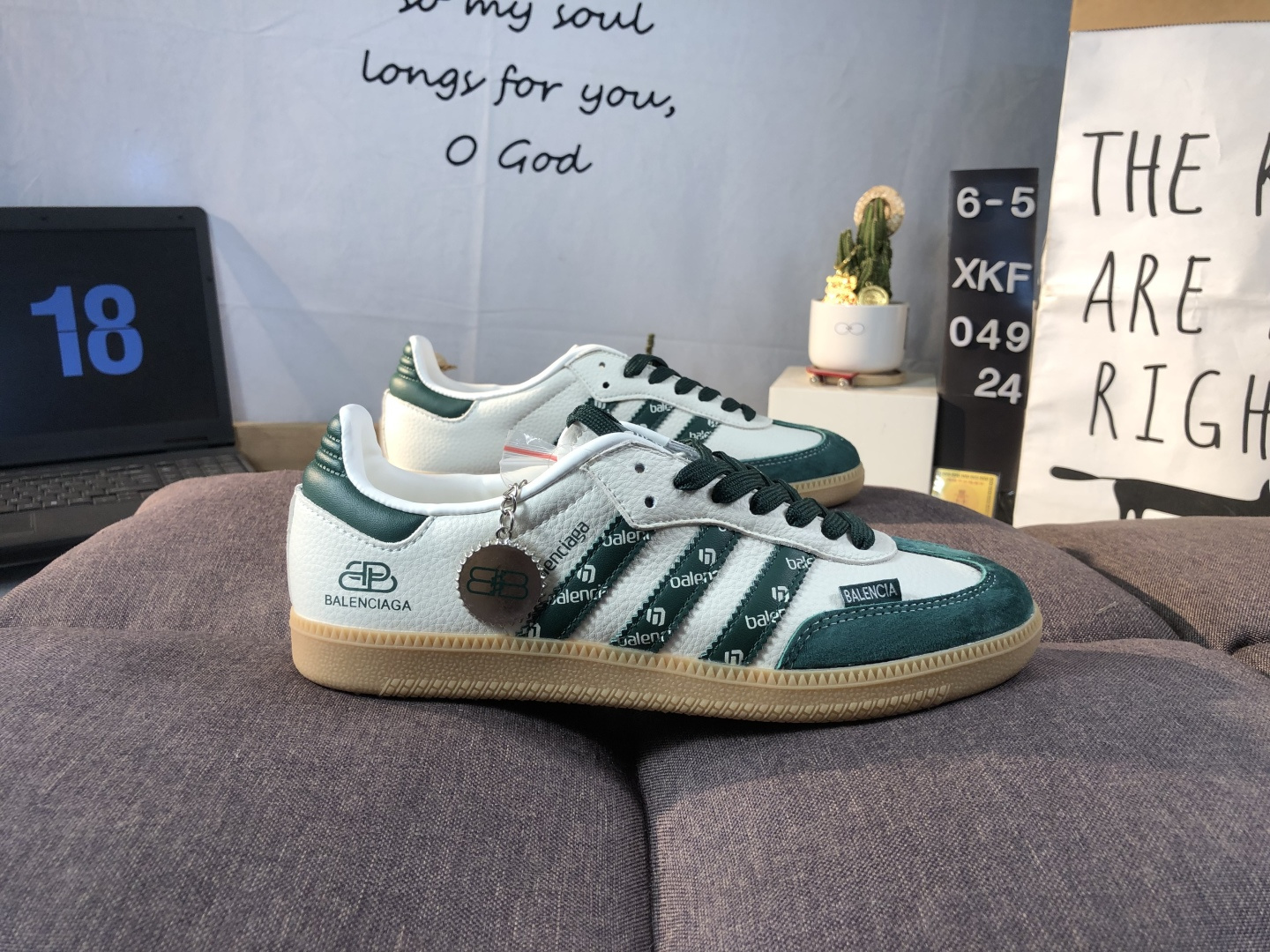 Adidas Samba OG Low Sneakers Green