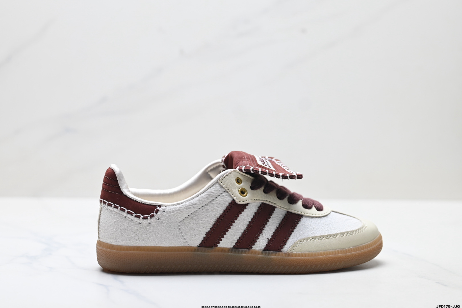 Adidas Samba OG Pony Tonal Burgundy