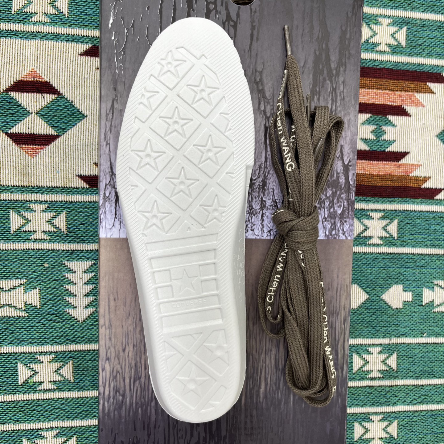 Converse x Feng Chen Wang Deconstructed Canvas Sneakers Brown