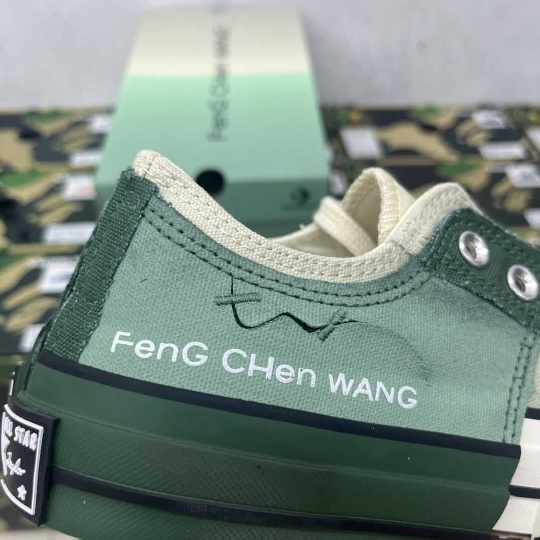 Converse x Feng Chen Wang 2-in-1 Chuck 70 Sneakers Green