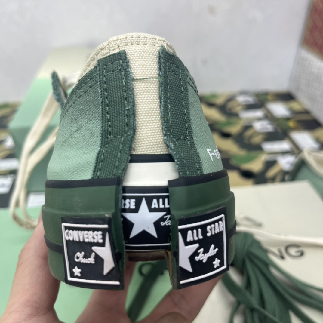 Converse x Feng Chen Wang 2-in-1 Chuck 70 Sneakers Green