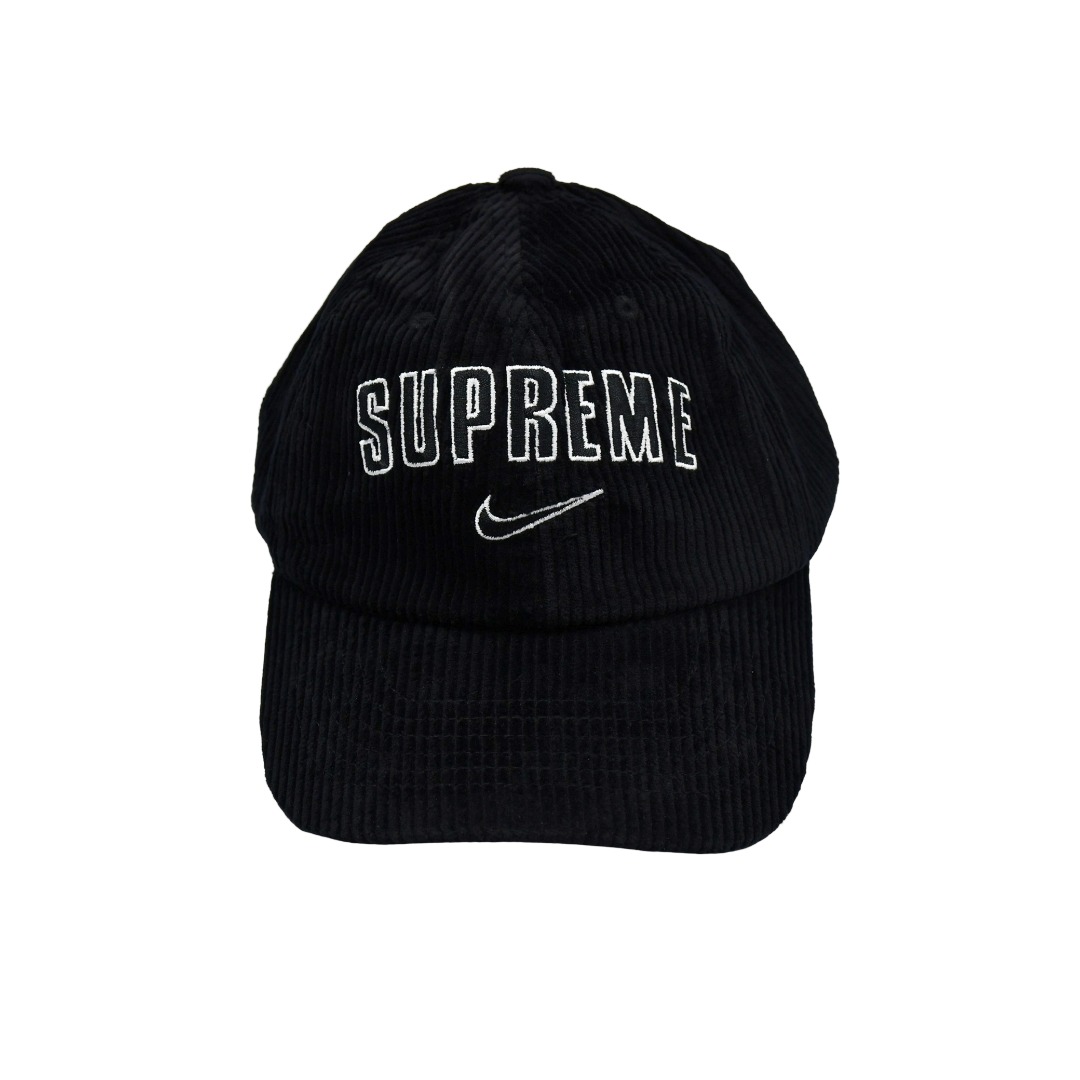 Nike x Supreme Corduroy 6-Panel Cap Black