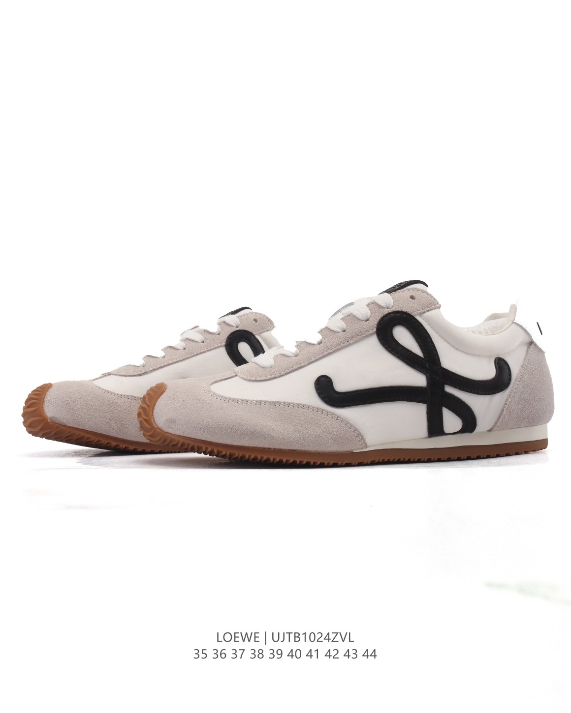 Loewe Ballet Runner 2.0 Low-Top Sneakers White/Grey/Black