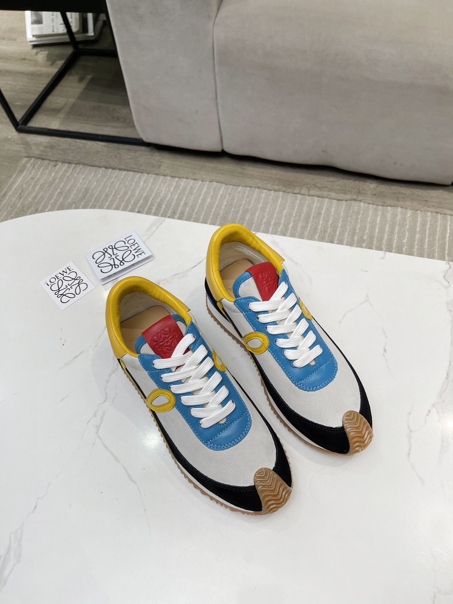 Loewe Hidden Wedge Trainers Multicolor