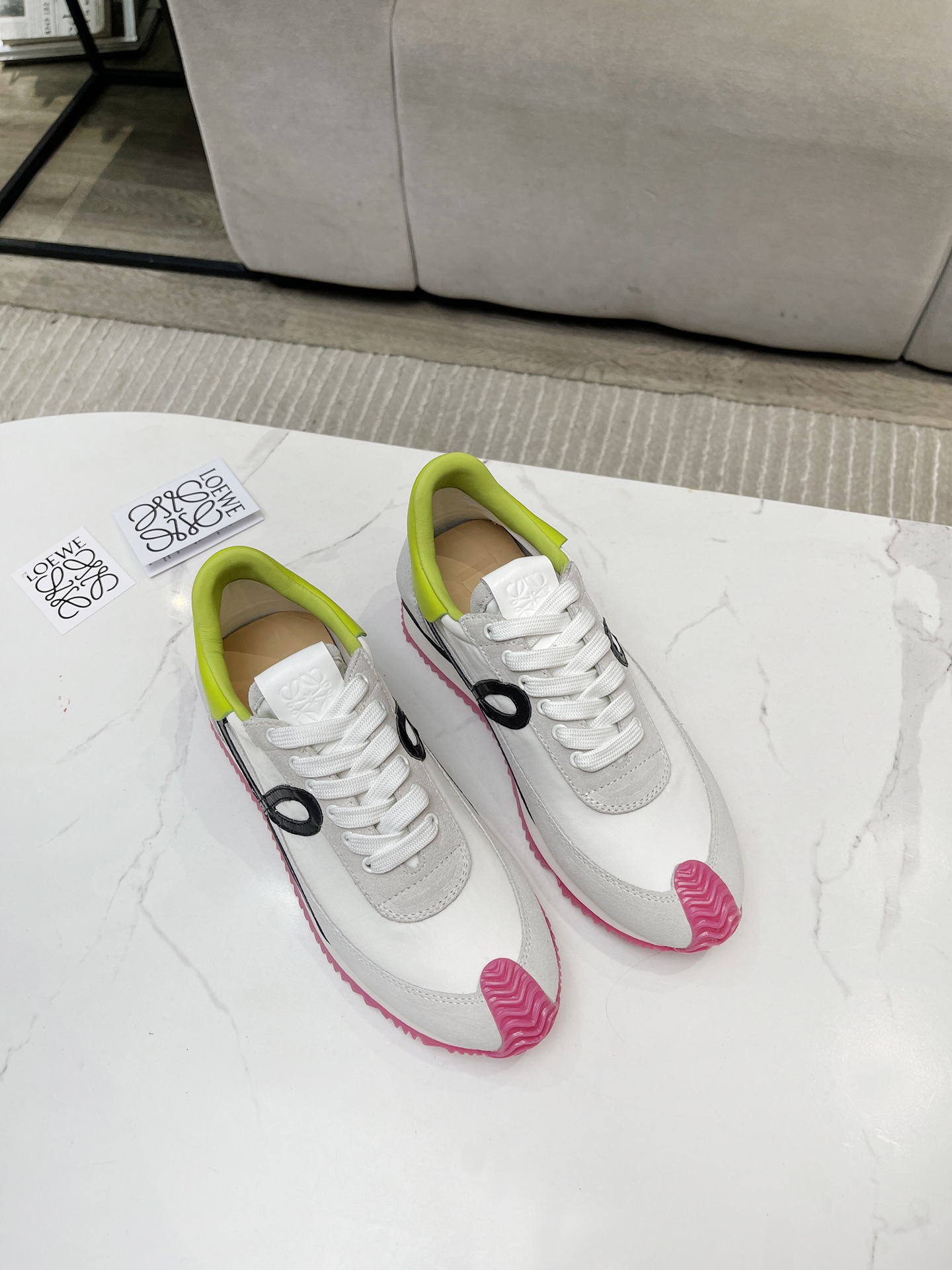 Loewe Wedge Trainers Sneakers Multicolor