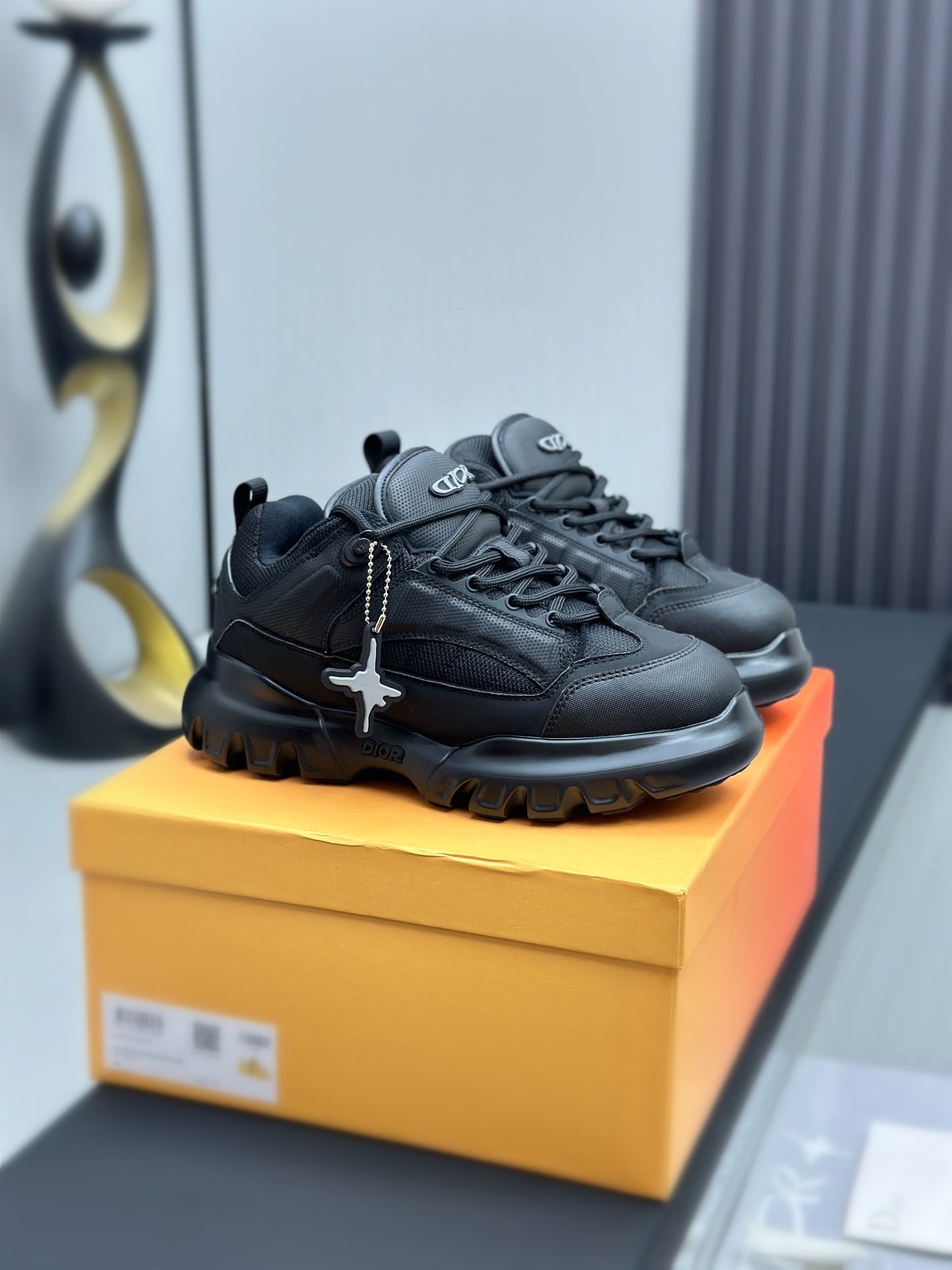 Dior Lewis Hamilton Chunky Sneakers Black