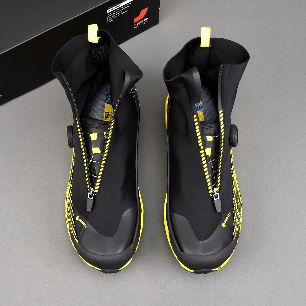 La Sportiva Equilibrium ST GTX Boots Black/Yellow