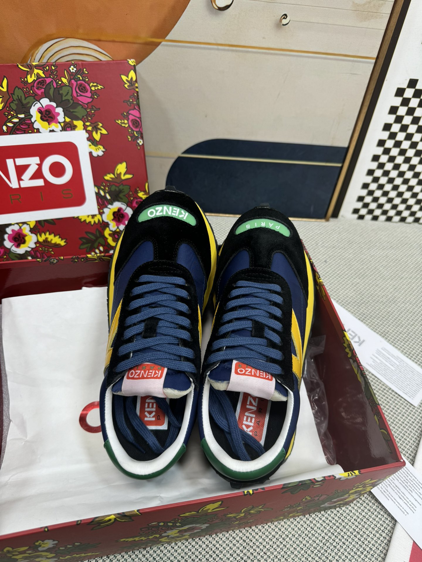 Kenzo Retro Runner Sneakers Multicolor