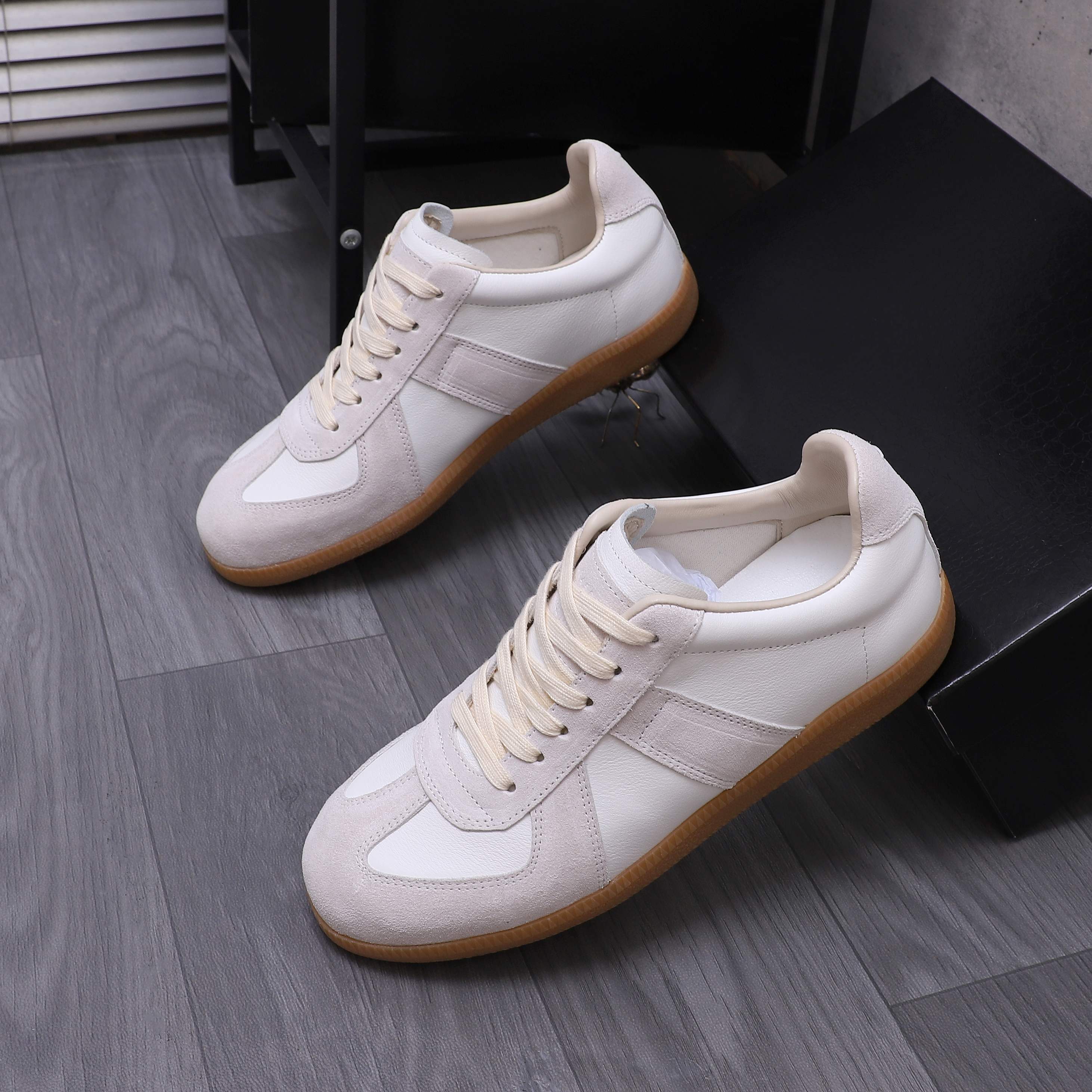 Maison Margiela Leather Sneaker White