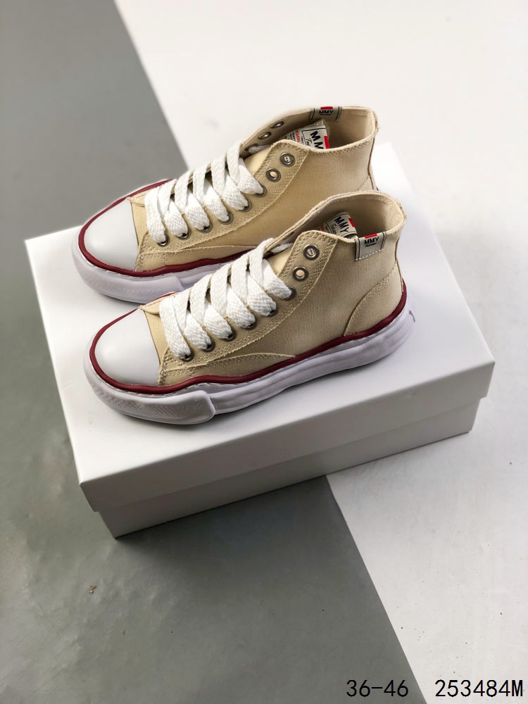 Maison Mihara MMY Canvas High-Top Sneakers Multicolor