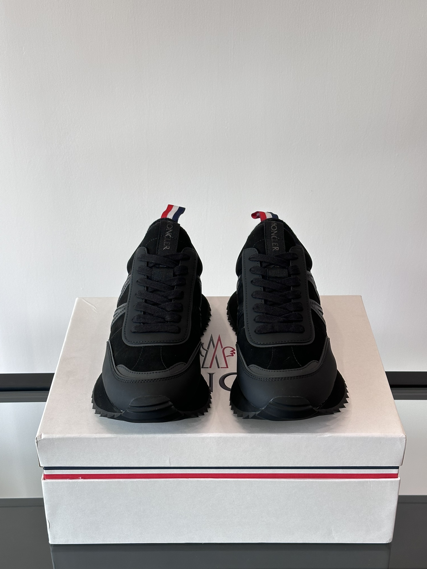 Moncler Pacey Chunky Sneakers Black