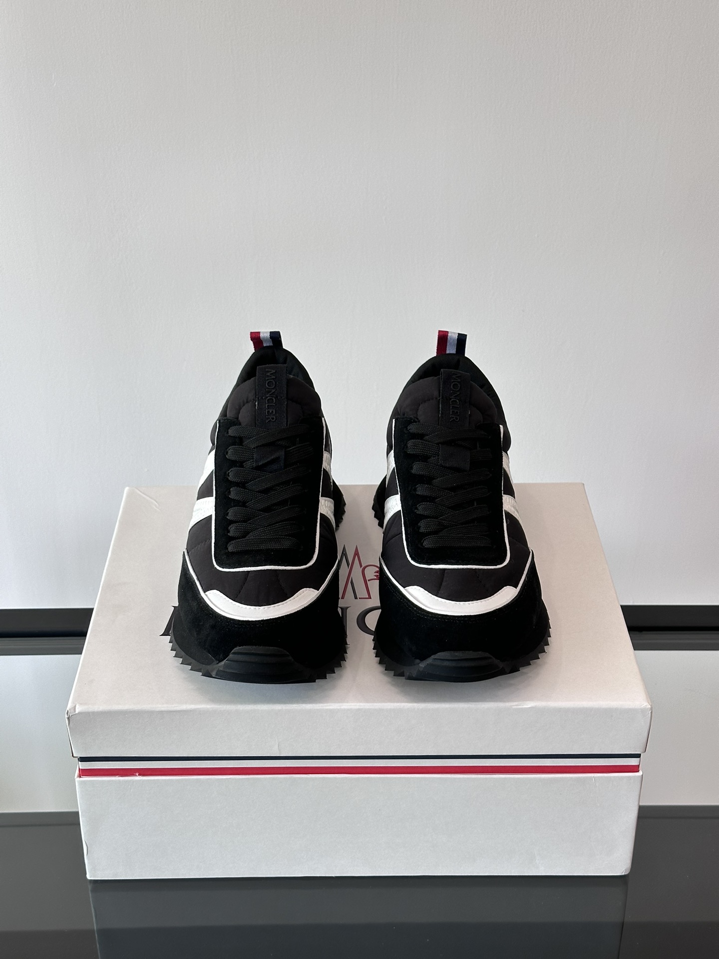 Moncler Pacey Chunky Sneakers Black