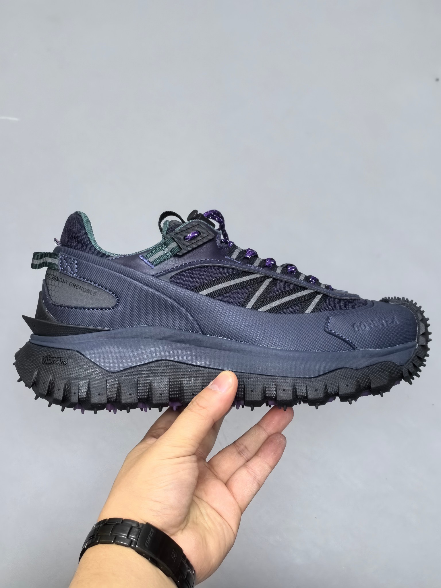 Moncler Trailgrip GTX Shoes Navy