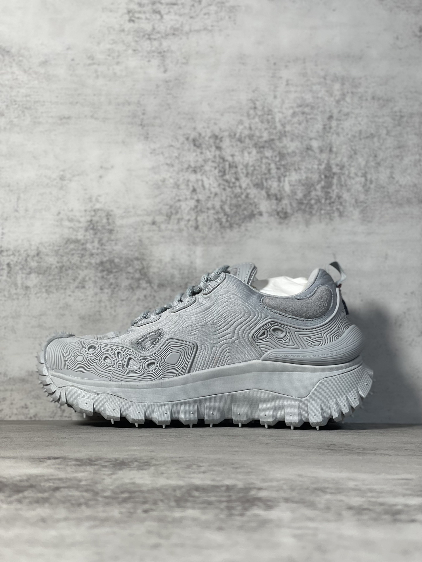 Moncler Trailgrip GTX Hiking Shoes Gray