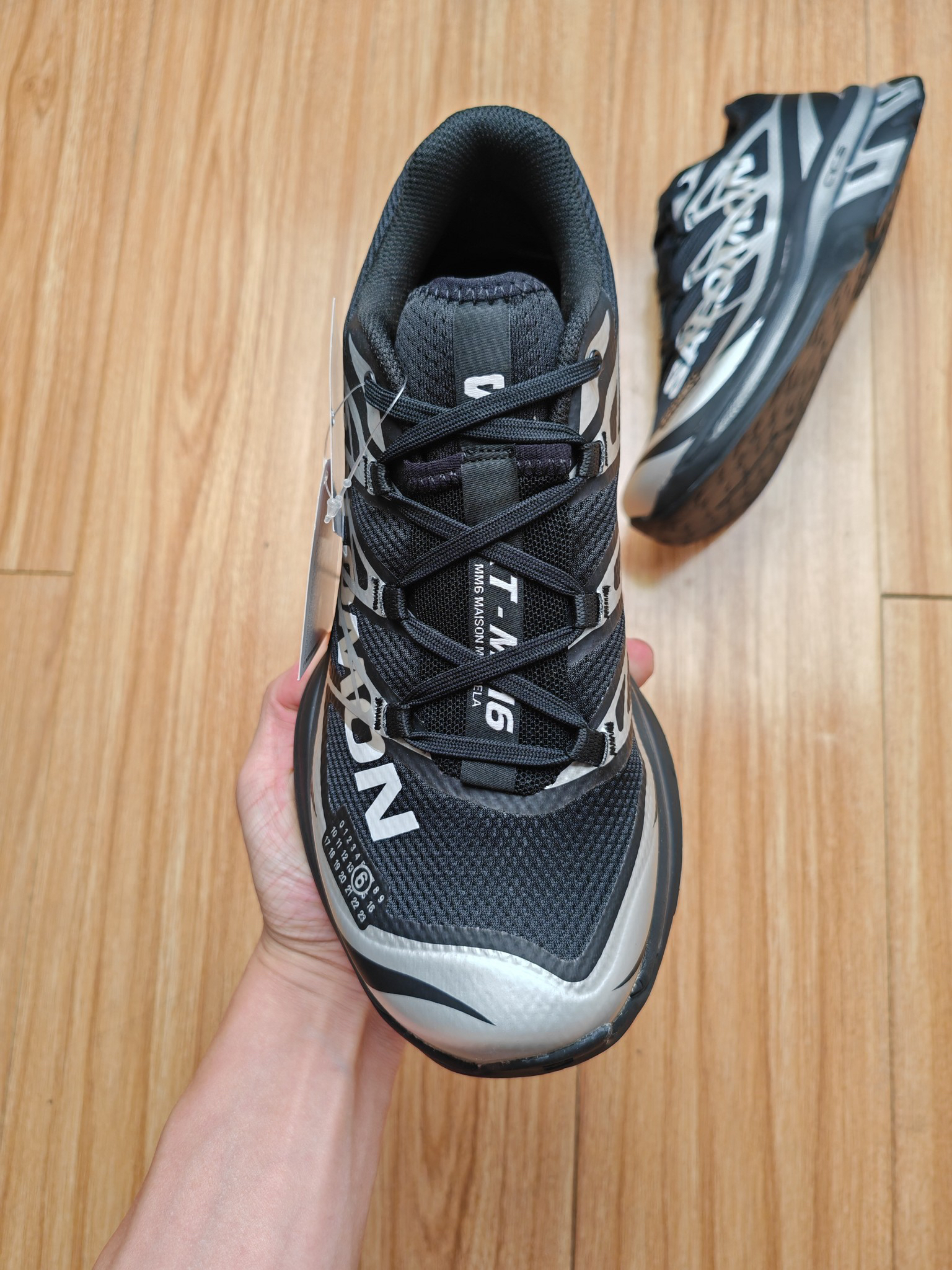 MM6 x Salomon XT-6 Sneakers Black/Grey