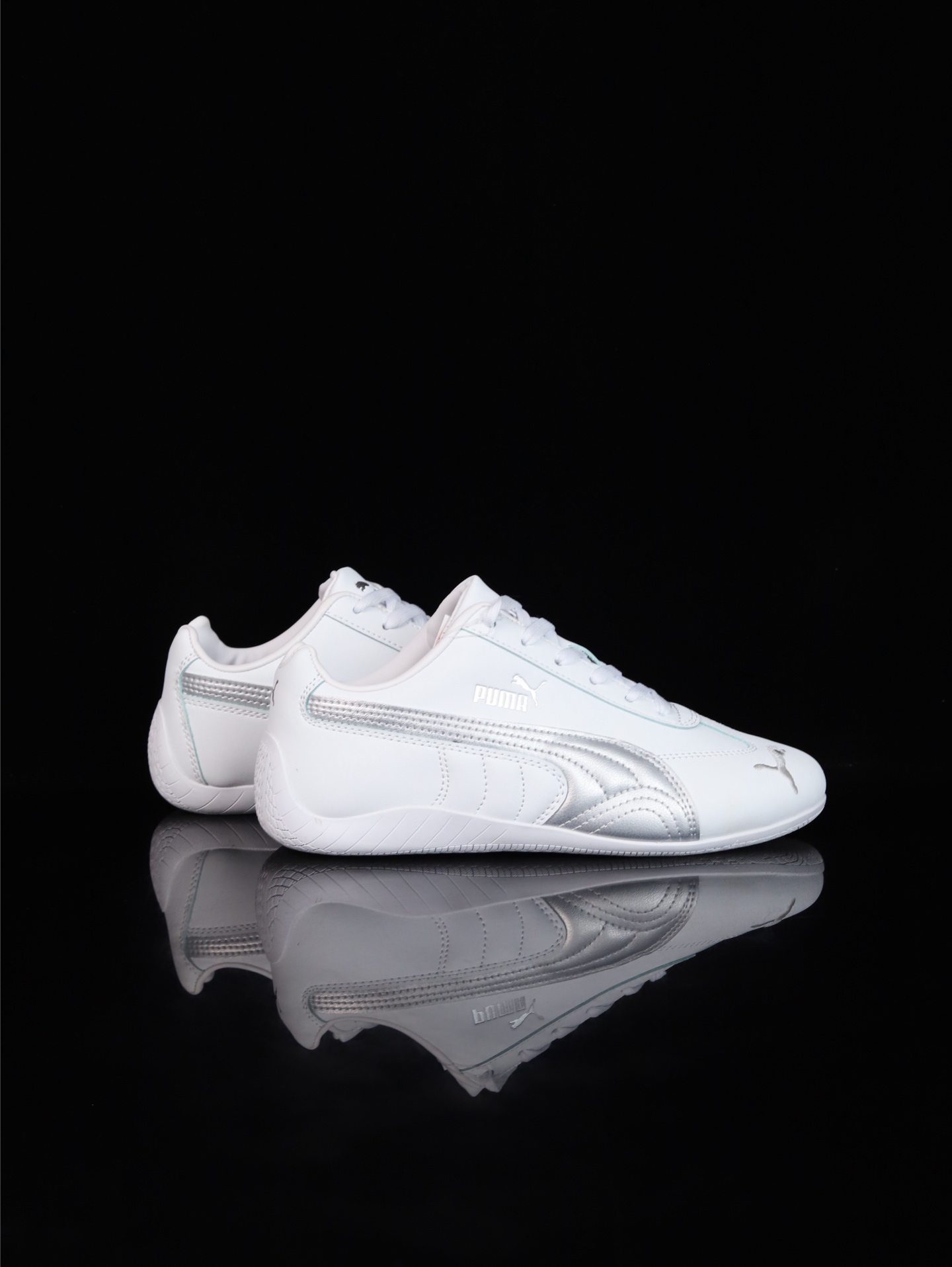 Puma Roma M Low Retro Sneakers White/Silver