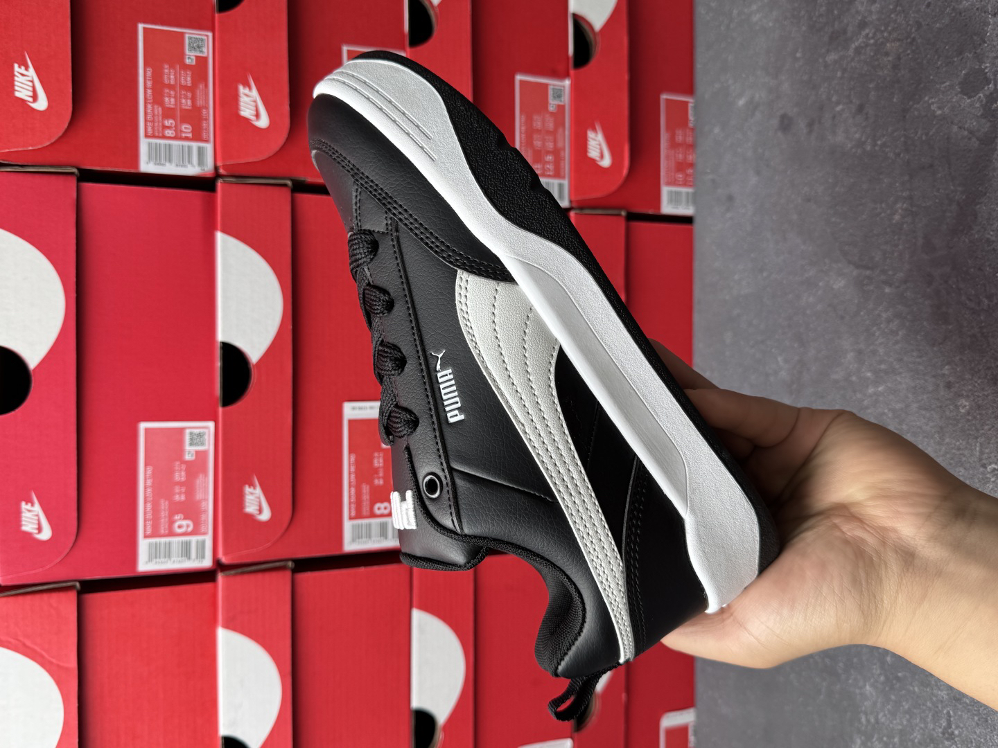 Puma RS Bread Low Sneakers Black/White