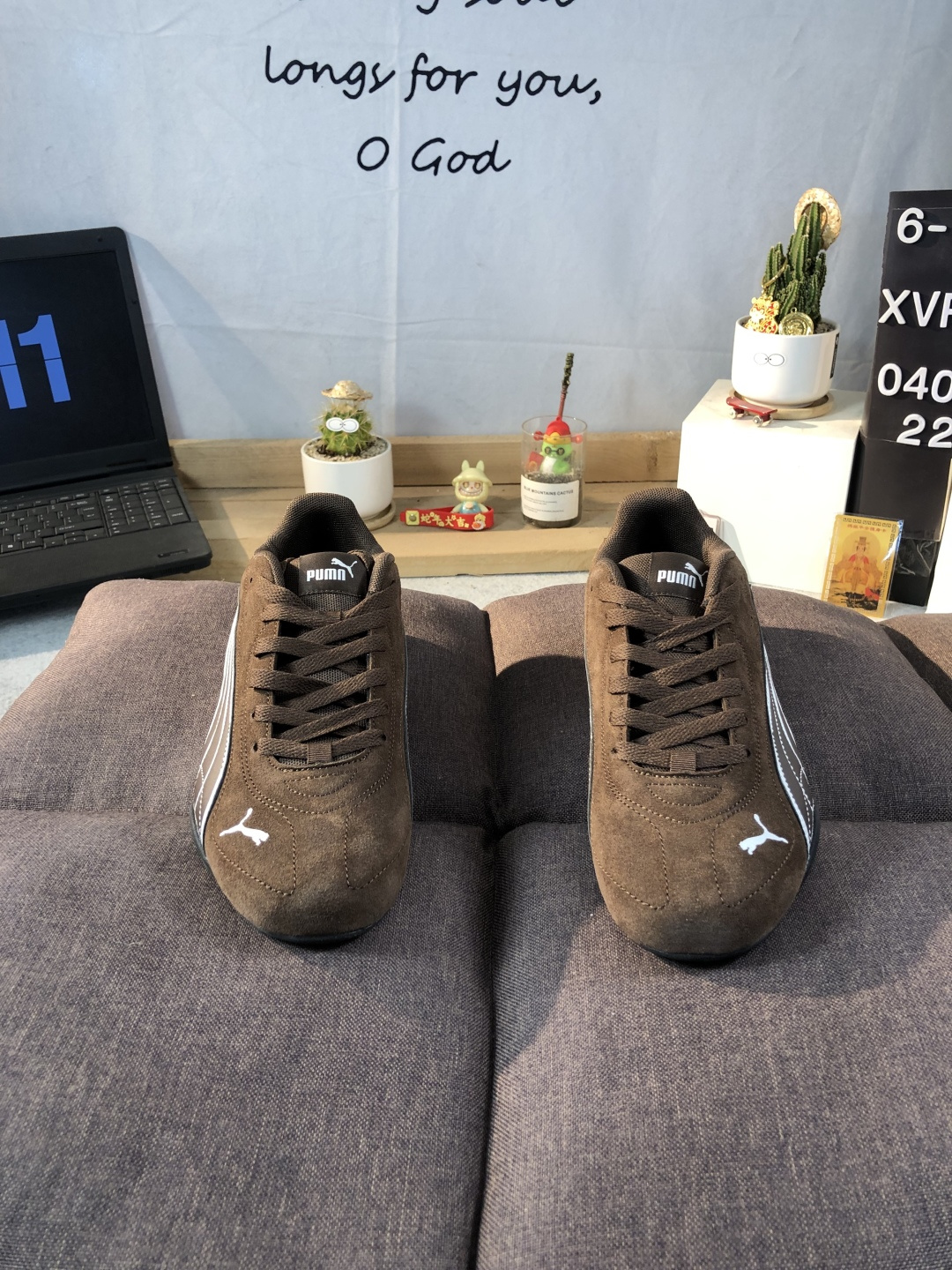 Puma Racing Low-Top Sneakers Brown