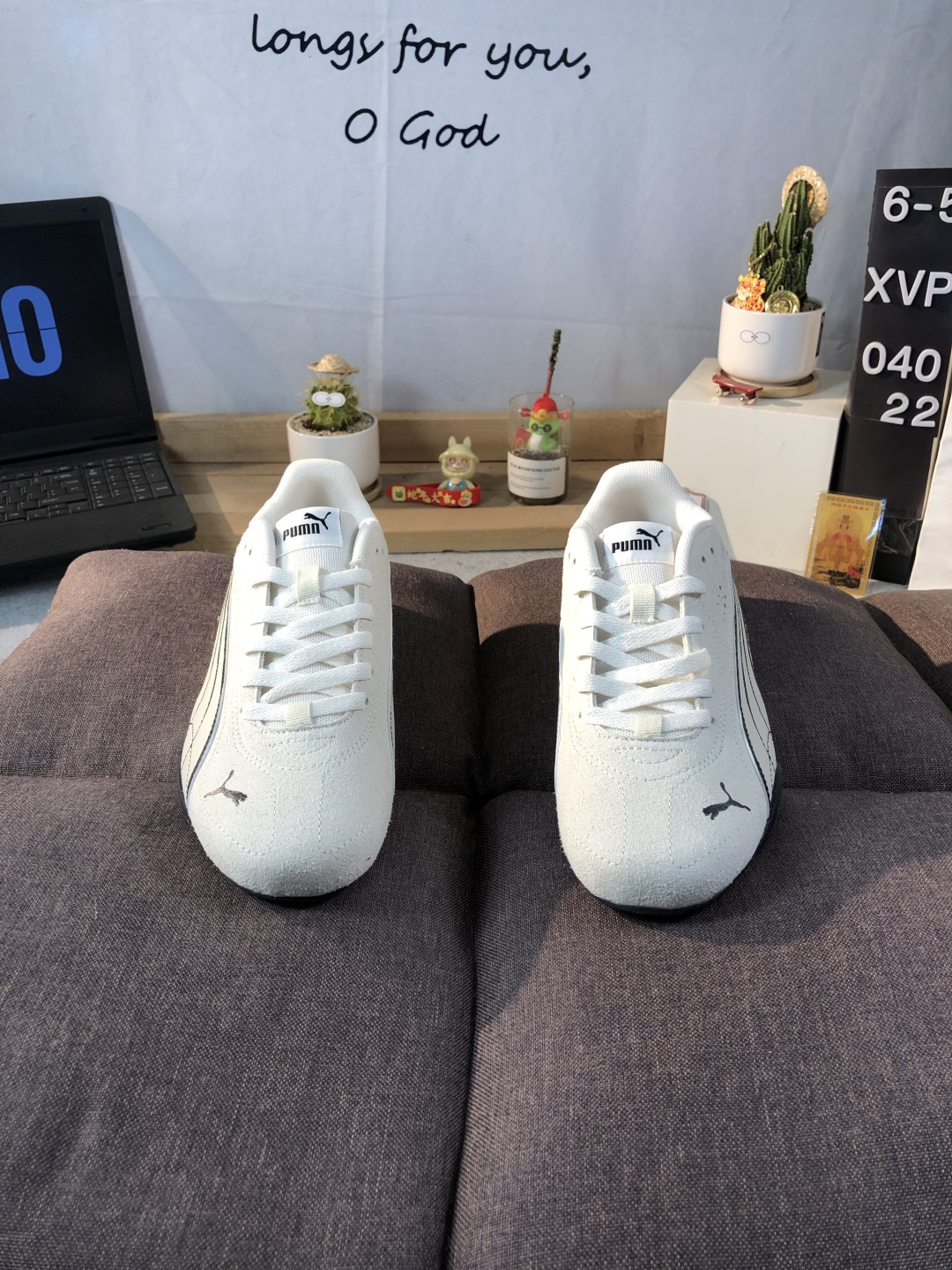Puma Racing Low-Top Sneakers White