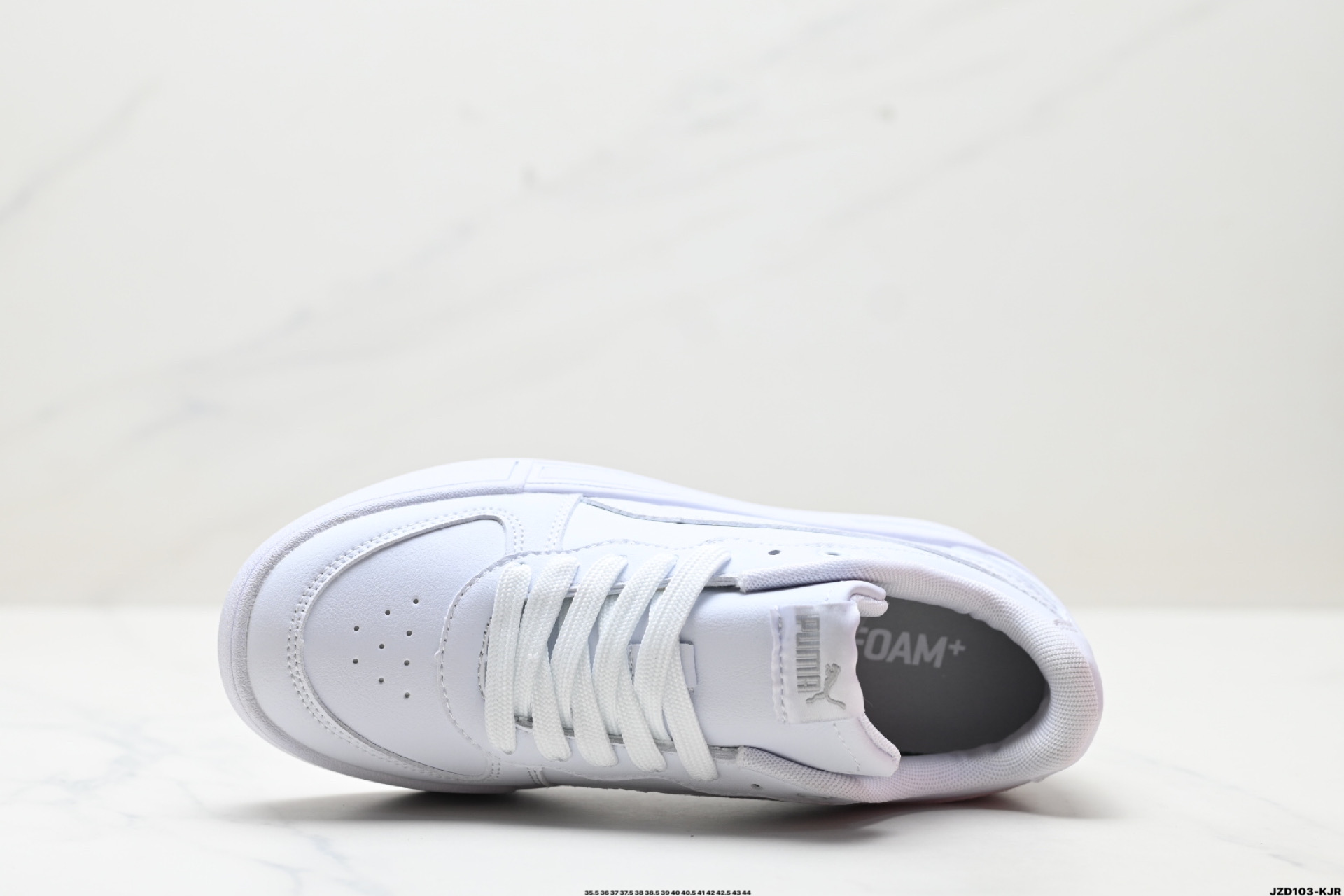 Puma Skye Leather Low-Top Sneakers White