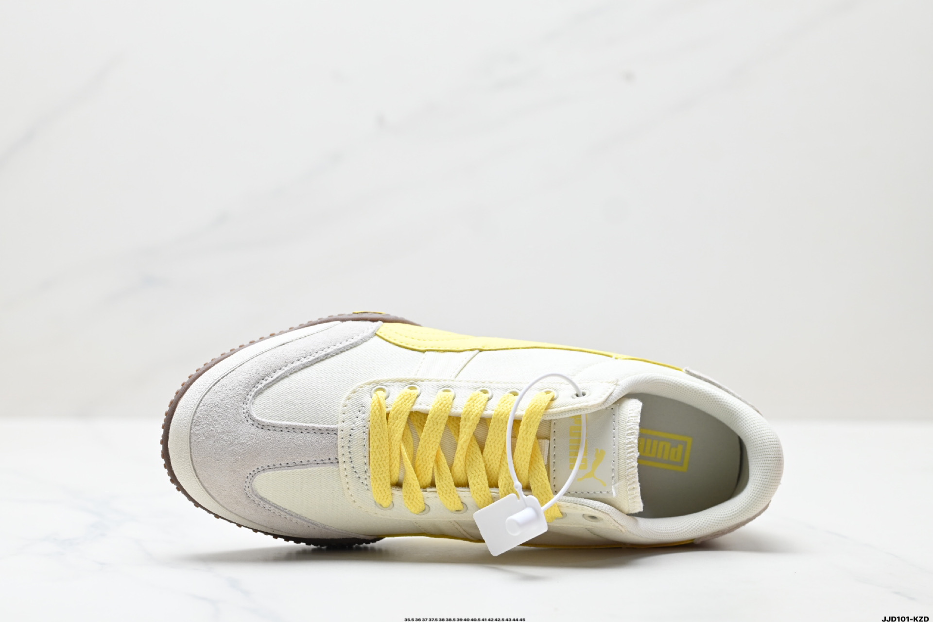PUMA Bella UT Low-Top Trainer White/Yellow