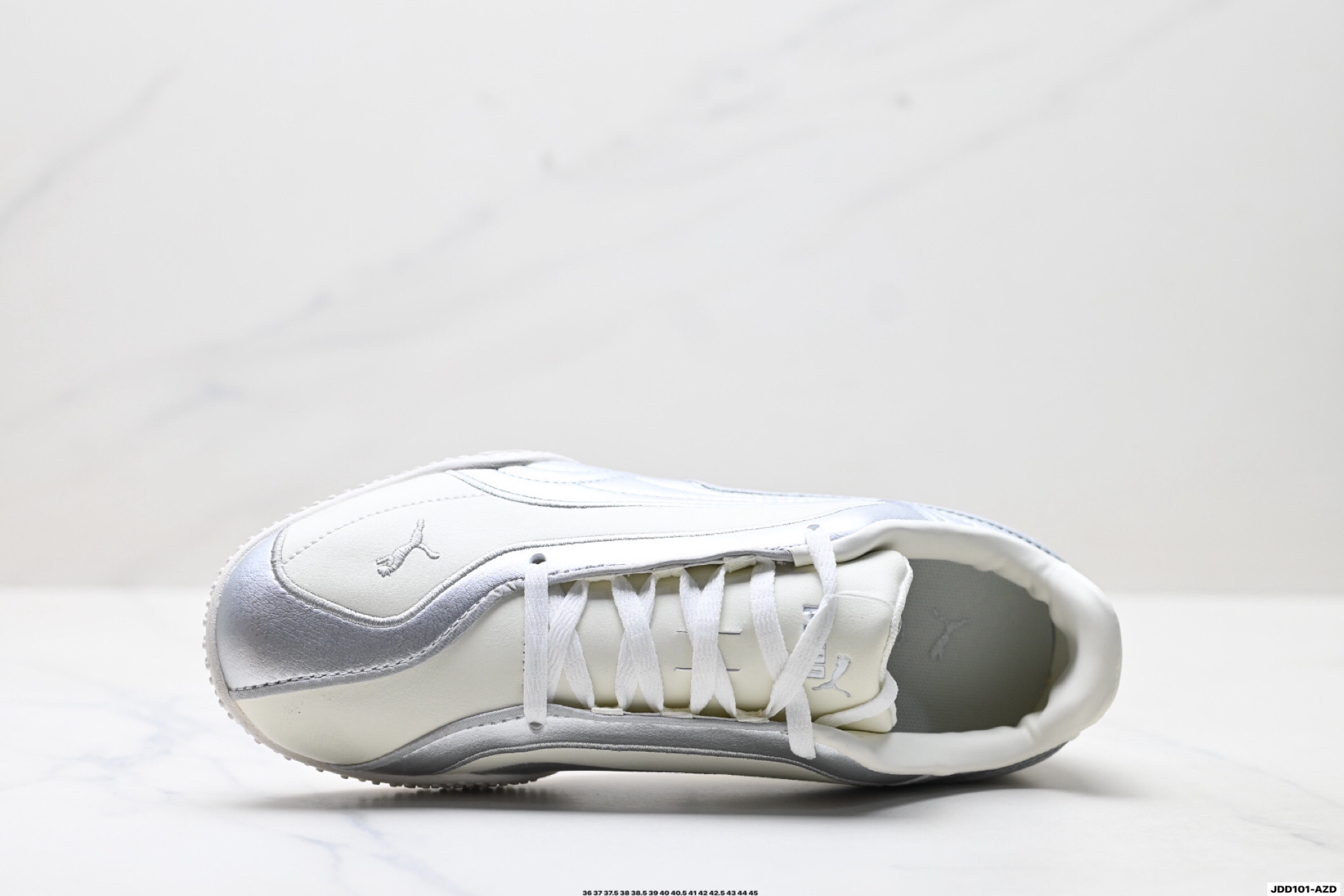 Puma Bella V2 Leather Sneaker White/Silver
