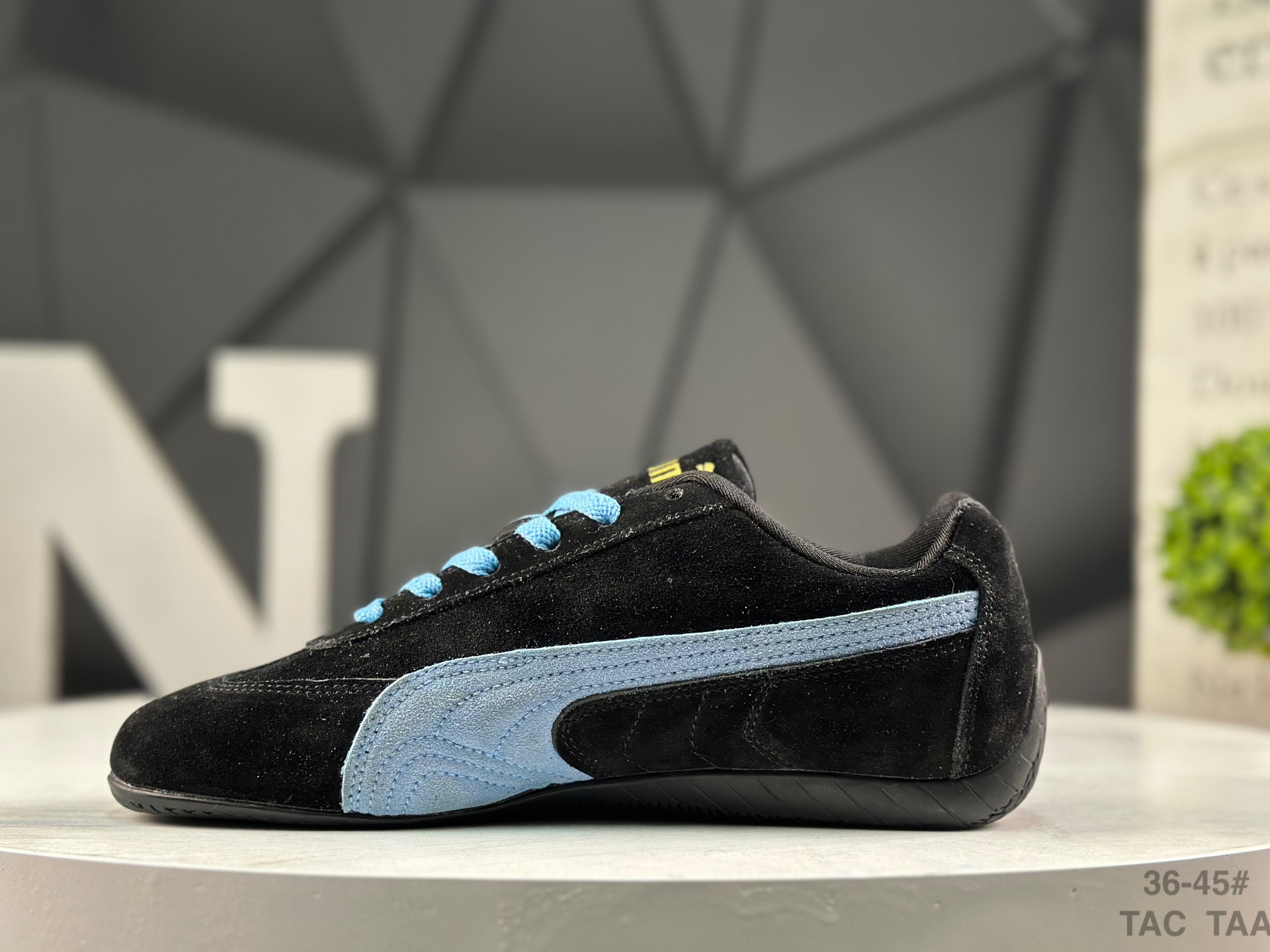 Puma Speed OG Suede Sneakers Black/Blue