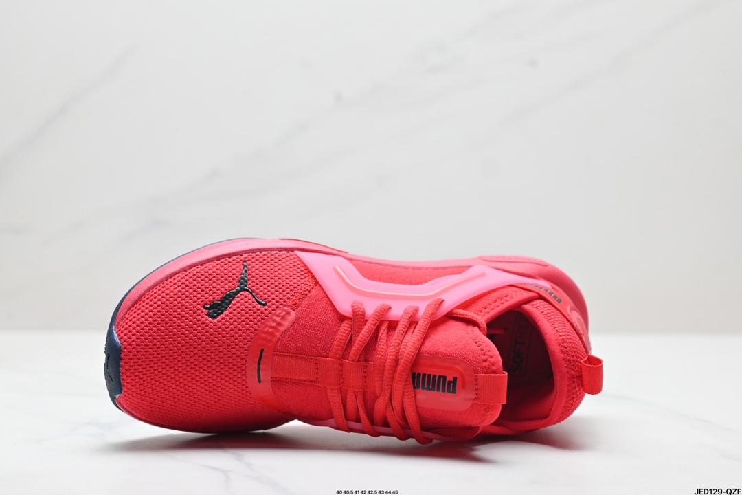 Puma Deviate NITRO 3 Running Shoes Cushioned Breathable Non-Slip Red