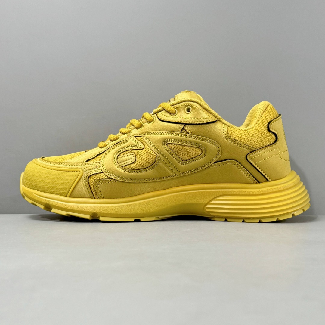 Dior B30 Low-Top Sneakers Yellow